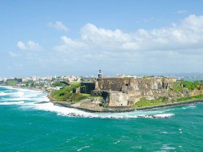 Castillo de San Felipe del Morro en San Juan de Puerto Rico.