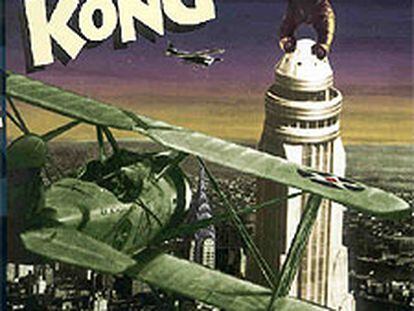 Cartel anunciador de la película &#39;King-Kong&#39;.