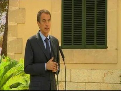 Zapatero anuncia que en 10 o 15 días dará alguna noticia positiva en cuanto al recorte en infraestructuras