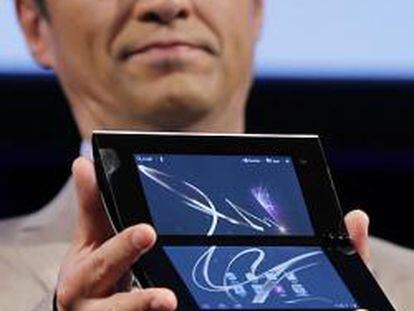Sony entra en la guerra de las tabletas con un dispositivo de dos pantallas