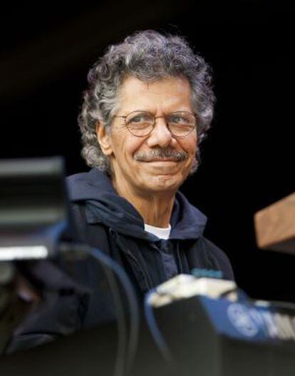 Chick Corea, durante un concierto en Berl&iacute;n en julio de 2011. 