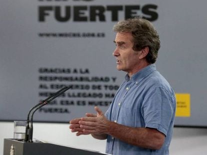 El director del Centro de Alertas y Emergencias Sanitarias, Fernando Simón.