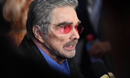 Burt Reynolds, en el estreno de 'Dog Years' en Nueva York.