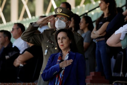 Robles, durante un acto el domingo en Ronda (Málaga).