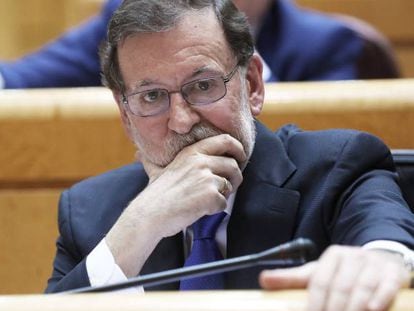 Sessió de control al Govern al Senat.