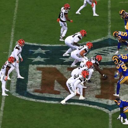 Un encuentro entre Los Angeles Rams y los Cincinnati Bengals.