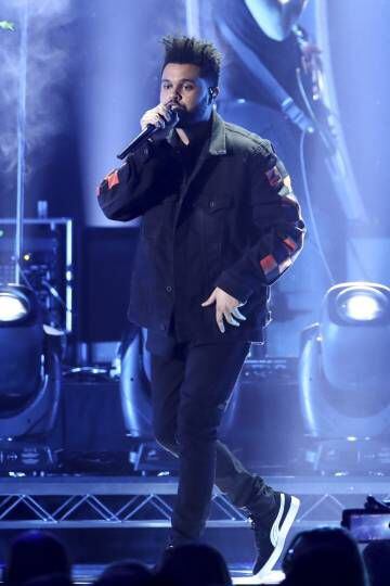 El rapero The Weeknd actuando en Las Vegas en septiembre.