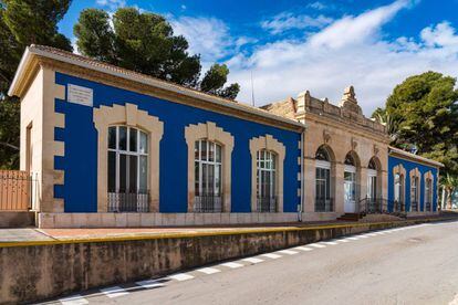Balneario Leana, antiguos baños de Fortuna, en Murcia.