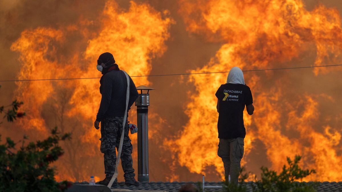 Mediterraneo in fiamme: si accende il fuoco con Grecia, Italia e Algeria |  Clima e Ambiente