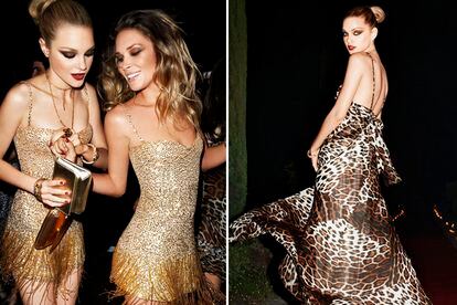 Roberto Cavalli (2007)


La esencia de excesos del diseñador italiano se tradujo en vestidos plagados de lamé, dorados, lentejuelas y trajes sastre.