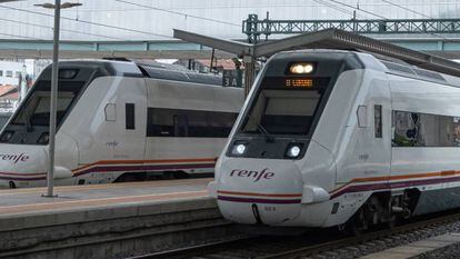 Un tren de Renfe en A Coruña, Galicia. Europa Press