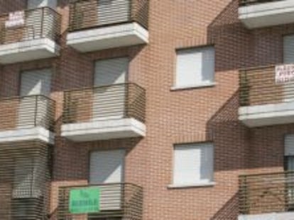 Edificio con viviendas en alquiler en Salamanca.