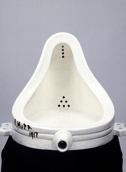 <i>La Fuente, </i>obra que Marcel Duchamp firmó como R. Mutt.