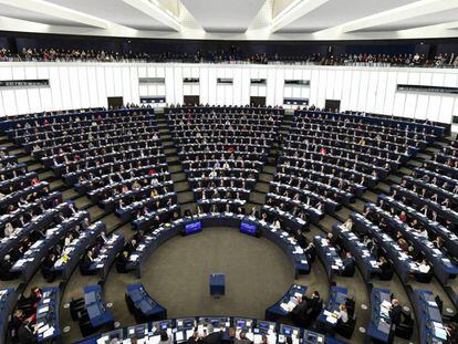 El Parlamento Europeo, durante una sesión plenaria.