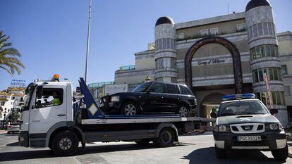 Operación policial contra la familia El Asad en Marbella.