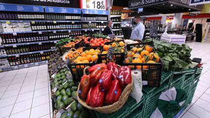 Un hipermercado Carrefour en Málaga.