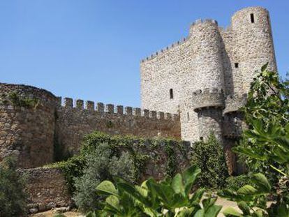 Vista general del castillo de la Coracera, en San Martin de Valdeiglesias.a