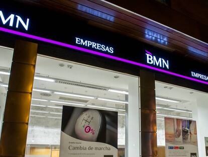 Imagen de una sucrusal de BMN.