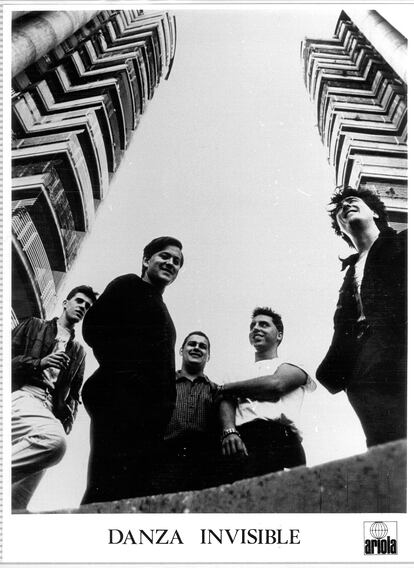 Los integrantes de Danza invisible en 1983.