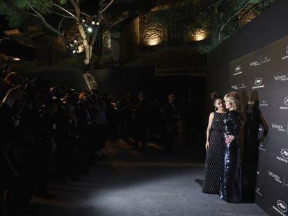 Salma Hayek y Jane Fonda, en Cannes.