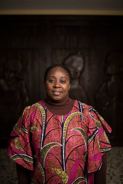 Yvette Mushigo, abogada y activista congoleña.