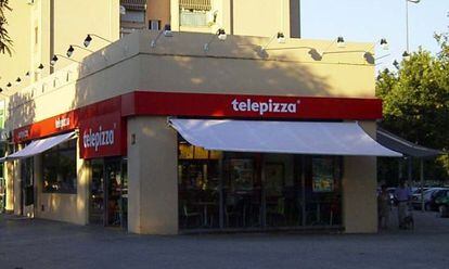 Un establecimiento de Telepizza.