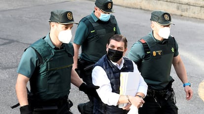 El Rey del Cachopo, en la última sesión de su juicio por el asesinato de Heidi Paz.