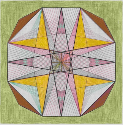 Emma Kunz,'Obra No. 393', sin fecha. Fundación Emma Kunz,
Würenlos.