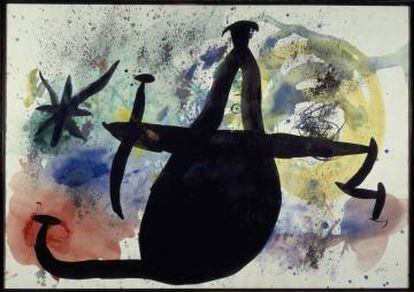 Aquesta obra de Miró és una de les propostes del diari de confinament.