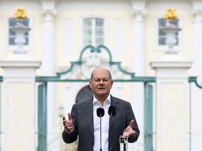 El canciller alemán Olaf Scholz.