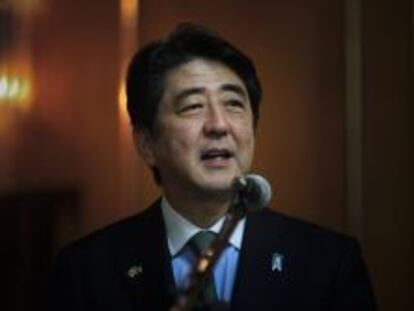 El primer ministro japon&eacute;s Shinzo Abe. 