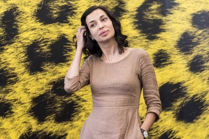 La realizadora búlgara Ralitza Petrova, ganadora del Leopardo de Oro.