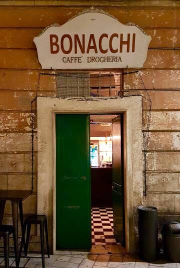 El café Bonacchi, en Matera (Italia).