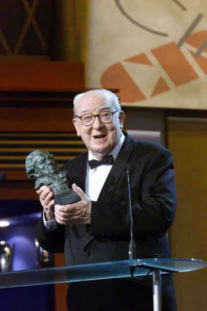 En la XV edición de los premios Goya, José Luis Borau recogió el premio a la mejor dirección por 'Leo'.
