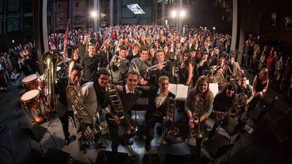 Orquesta Behotsik, en Bilbao. 