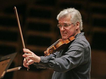 Pinchas Zukerman, violinista y director de la Royal Philharmonic