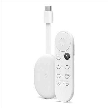 Chromecast con Google TV blanco