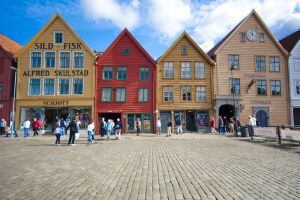 La localidad noruega de Bergen.