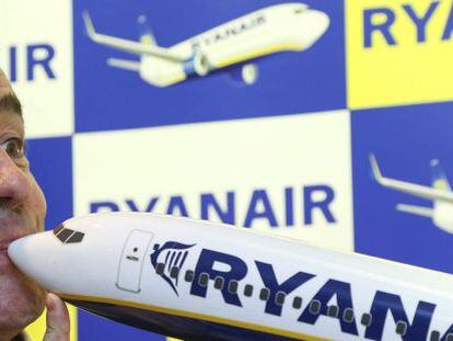 El presidente de la aerol&iacute;nea de bajo coste Ryanair, Michael O&#039;Leary. 
