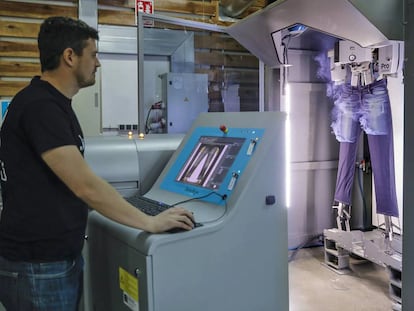 La tecnología láser aplicada a una empresa textil valenciana.