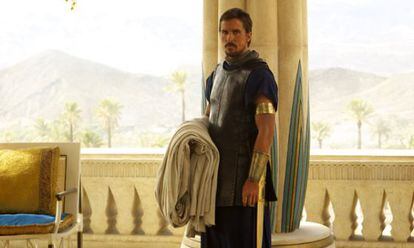 L'actor Christian Bale en 'Exodus (Déus i reis)'.