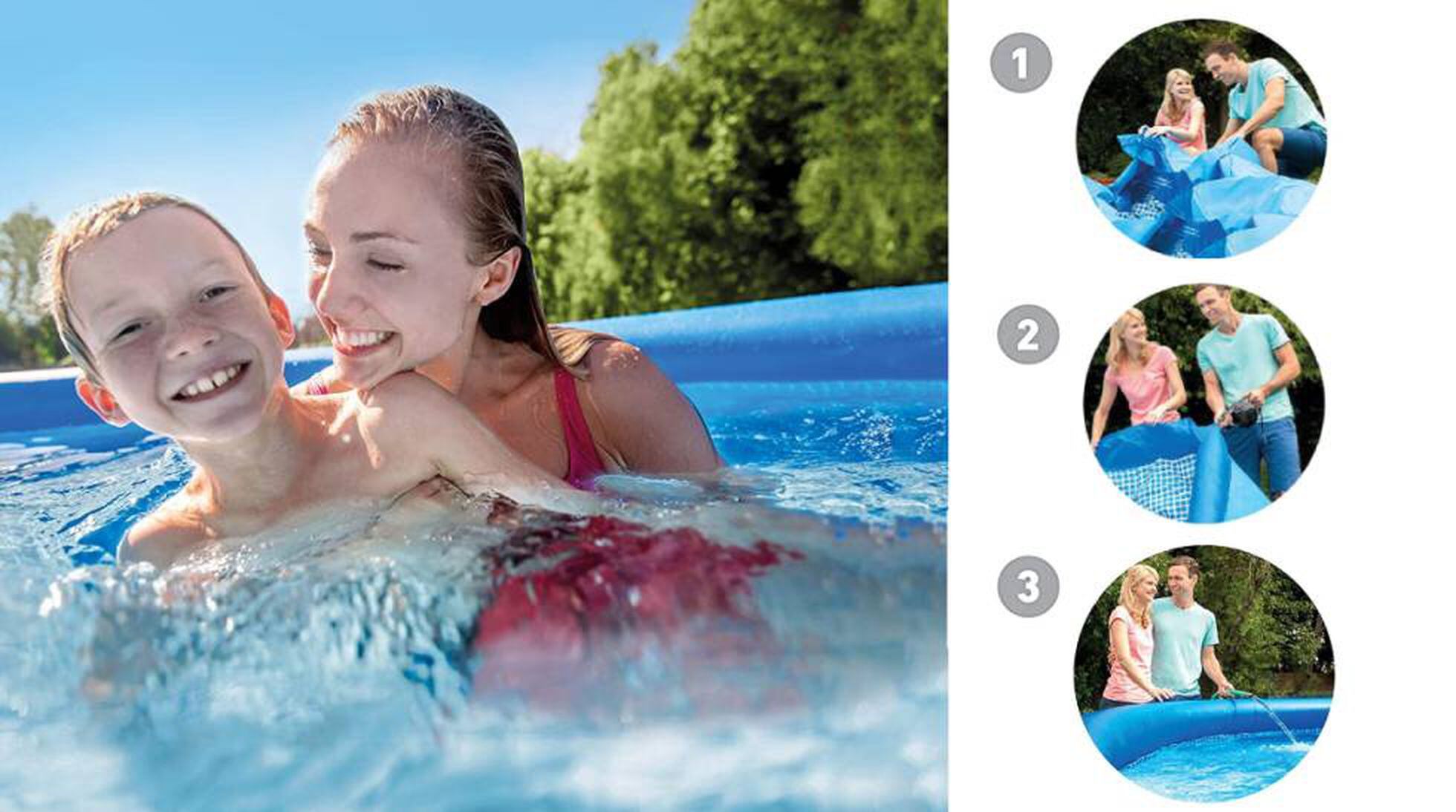 sunjun & bañera hinchable más gruesa adultos bañera plegable bañera niño Inflado piscina protección del medio ambiente PVC 