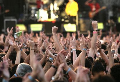 Uno de los conciertos del FIB.