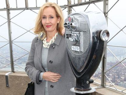 J. K. Rowling, en Nueva York el pasado d&iacute;a 9.