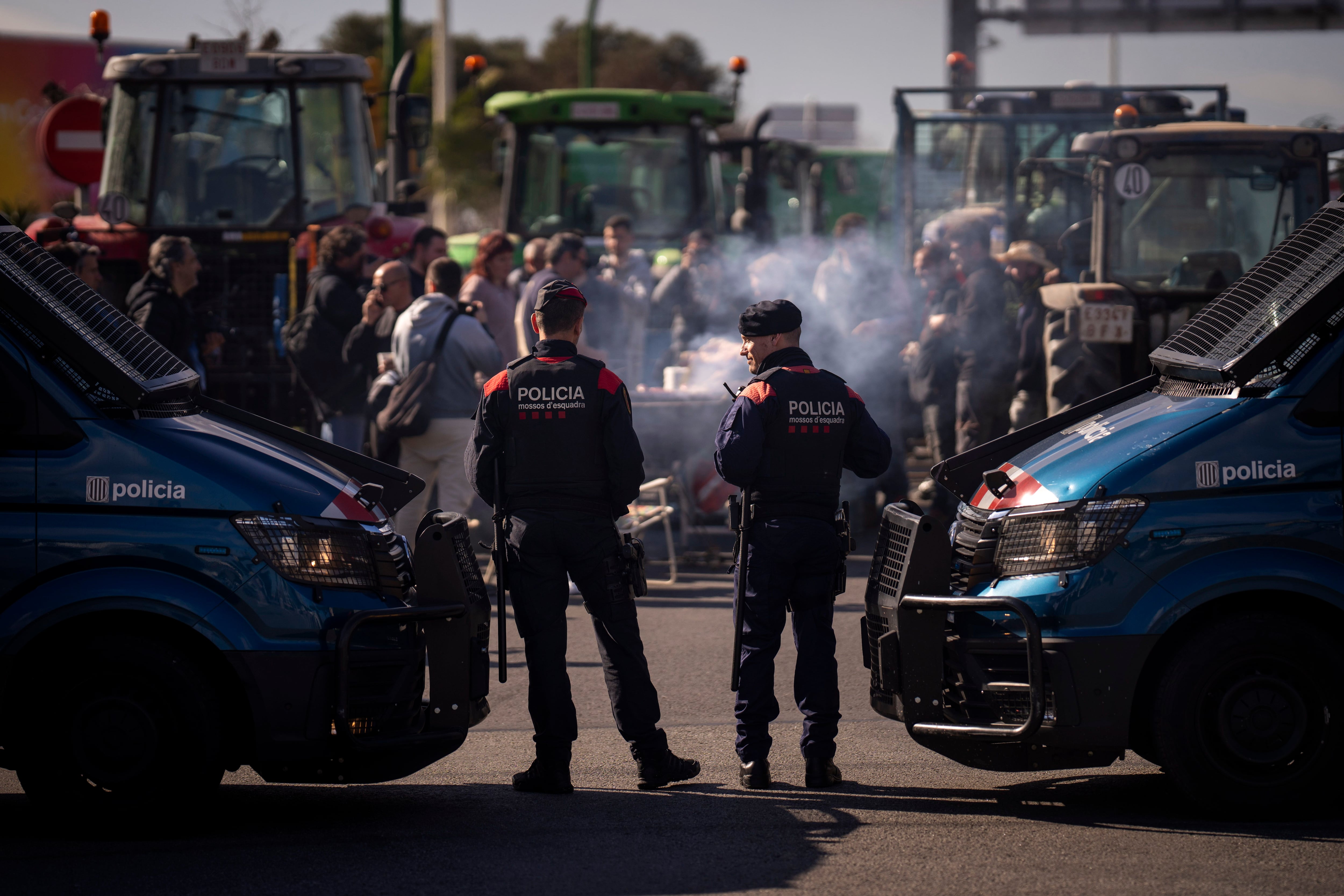 Protesta de agricultores