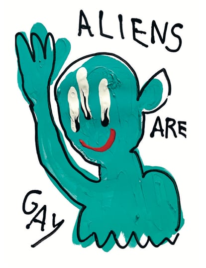 "Los alienígenas son gais"