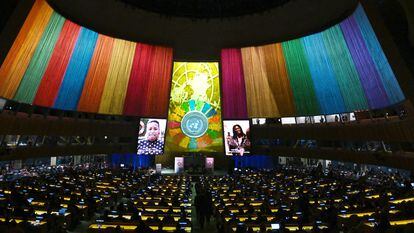 Sesión de apertura de la 78ª Asamblea General de la ONU el pasado 18 de septiembre en Nueva York.