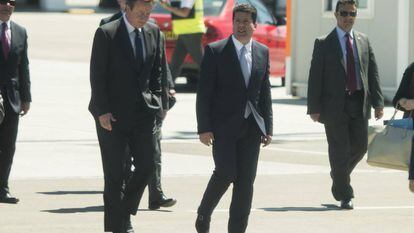 David Cameron, durante su visita a Gibraltar en junio de 2016.