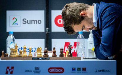 Magnus Carlsen, el pasado octubre durante el torneo Altibox Norway Chess, en Stavanger (Noruega)