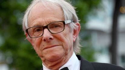 El director Ken Loach en Cannes.